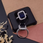 Vangi Trendy and Adjustable Micro-Plated Ring with AD Stones - Random Design