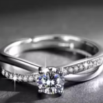 Stylish American Diamond Ladies Ring