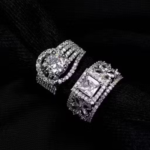 New Twinkling Chunky Rings (2 PCS COMBO RING )