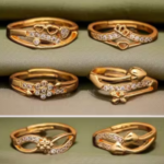 Combo of 6 pcs Free size Adjustable AD ring for women and girls