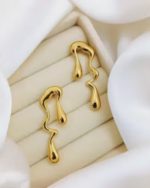 Korean Irregular Asymmetrical Dangle Drop Earrings Stylish Fashion Love Gifts Jewellery