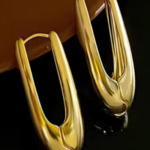 Fashionable stainless steel korean trendy beautiful princess earrings