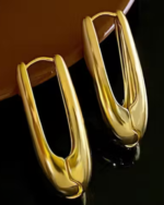 Fashionable stainless steel korean trendy beautiful princess earrings