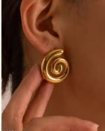 Spiral Stud & Earrings - Image 3