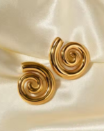Spiral Stud & Earrings