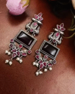 Beautiful natural stone earrings