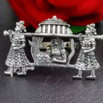 Sizzling Glittering Oxidised Silver Rings