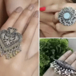 Beautiful Oxidised Ring 3 Piece