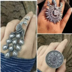 Beautiful Oxidised Ring 3 Piece