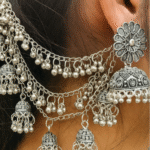 Jhumki Bhaubali Earchain for Women and Girls
