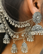 Jhumki Bhaubali Earchain for Women and Girls