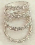 Party wear bangles are designed to add a touch of elegance and glamour to your festive and special occasion looks.