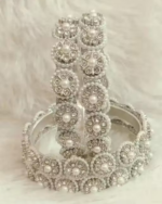 Party wear bangles are designed to add a touch of elegance and glamour to your festive and special occasion looks. - Image 2