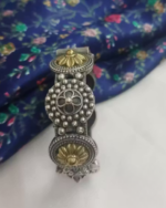 Dual-Tone Openable Bangle for Girls and Women