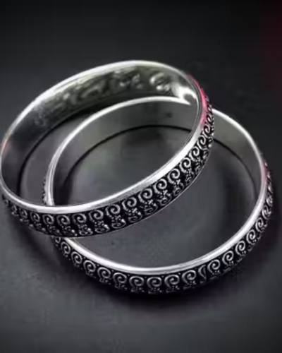 Untitled design - 2026-01-10T085641.314 Premium Quality Oxidized Bangles - Image 1