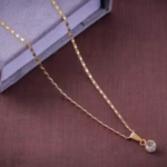 Diamond Pendal chain For Women's