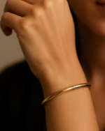 Pure Copper Kada/Bracelet for Men and Women(4 MM Plain kada) - Image 4