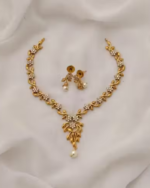 Jewellery,choker,necklace,jewellery set,indian wedding jewellery set,Maangalyam/Murukku,south,indian,maharastrian,highquality set for women girls - Image 3